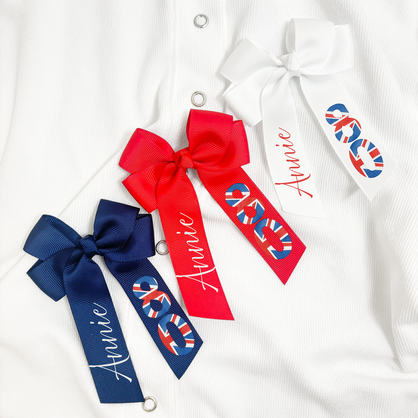 VE DAY Bow Collection