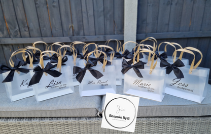 Black Frosted Gift Bag