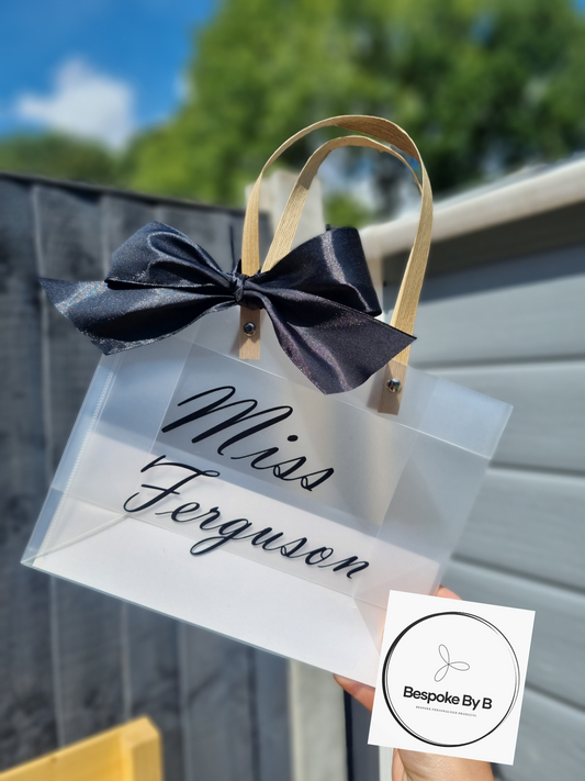 Black Frosted Gift Bag