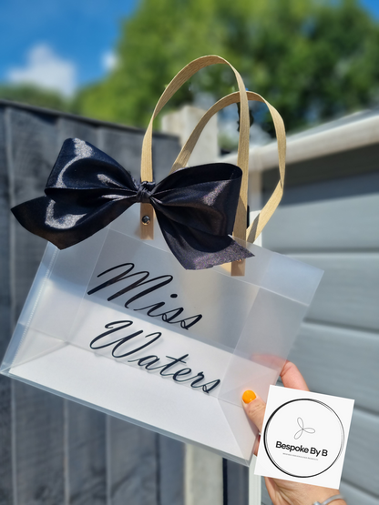 Black Frosted Gift Bag