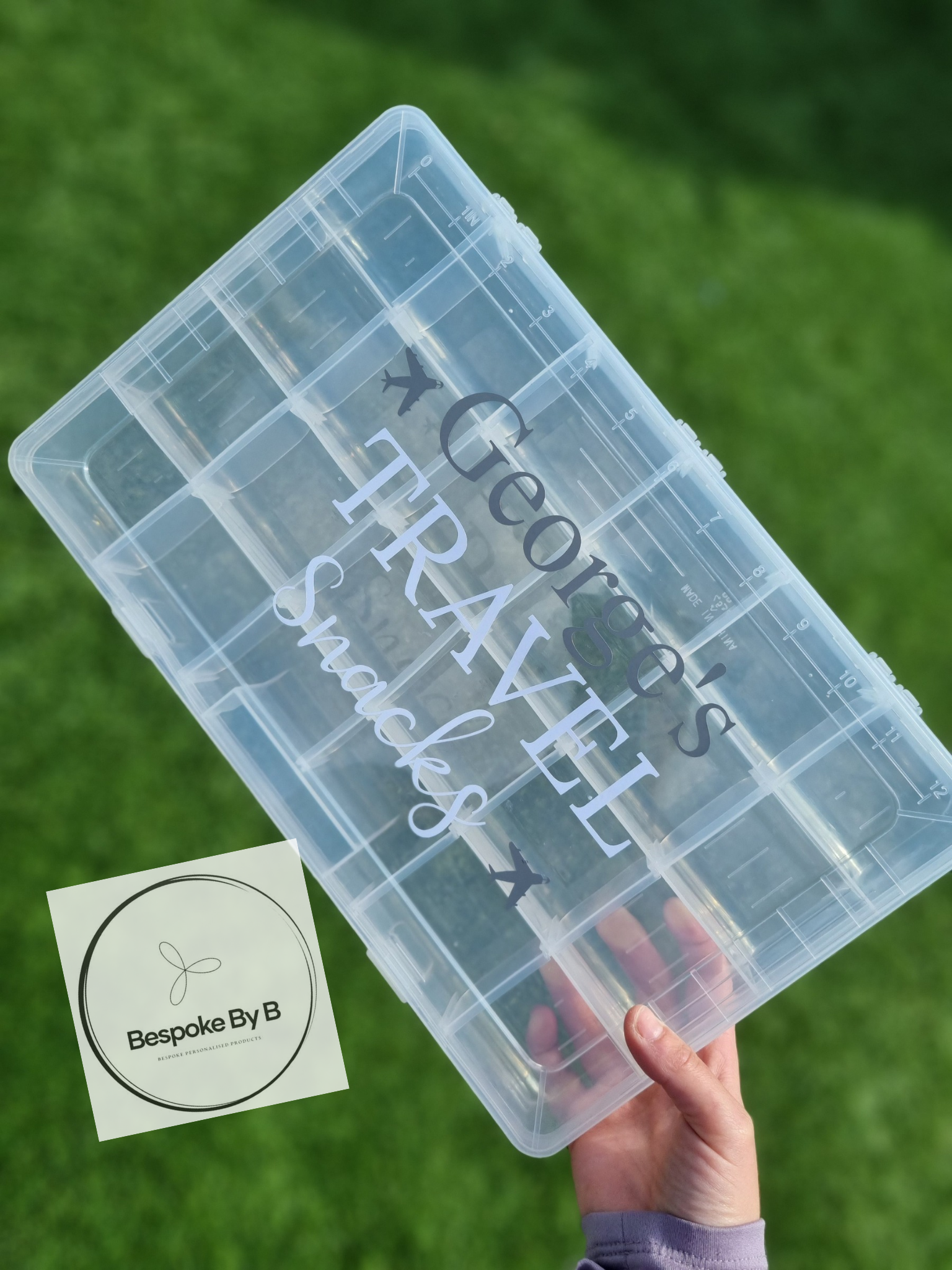 Travel snack trays