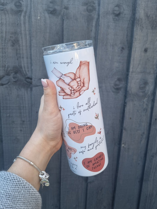 Mom's daily reminder tumbler