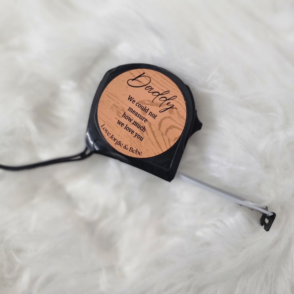 Personalised tape measure