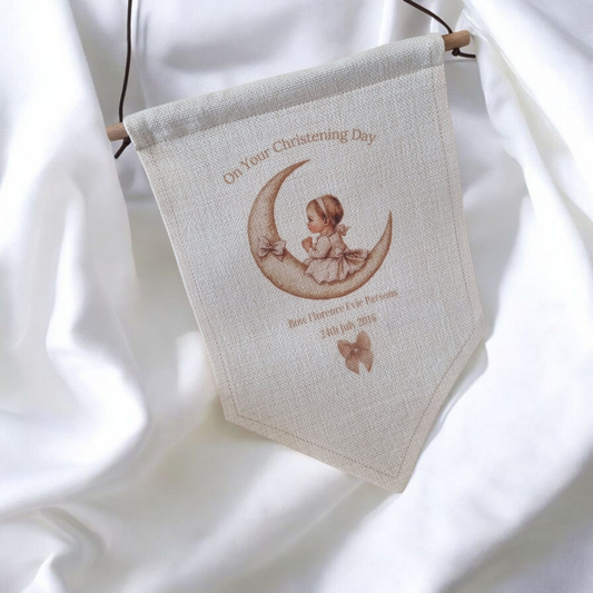 Christening Hanging Pennant