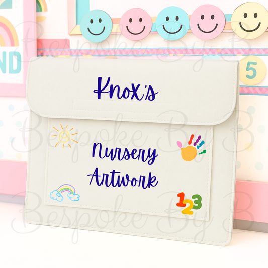 Personalized Artwork Folder