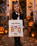 Personalised Happy Halloween Bag - Girls