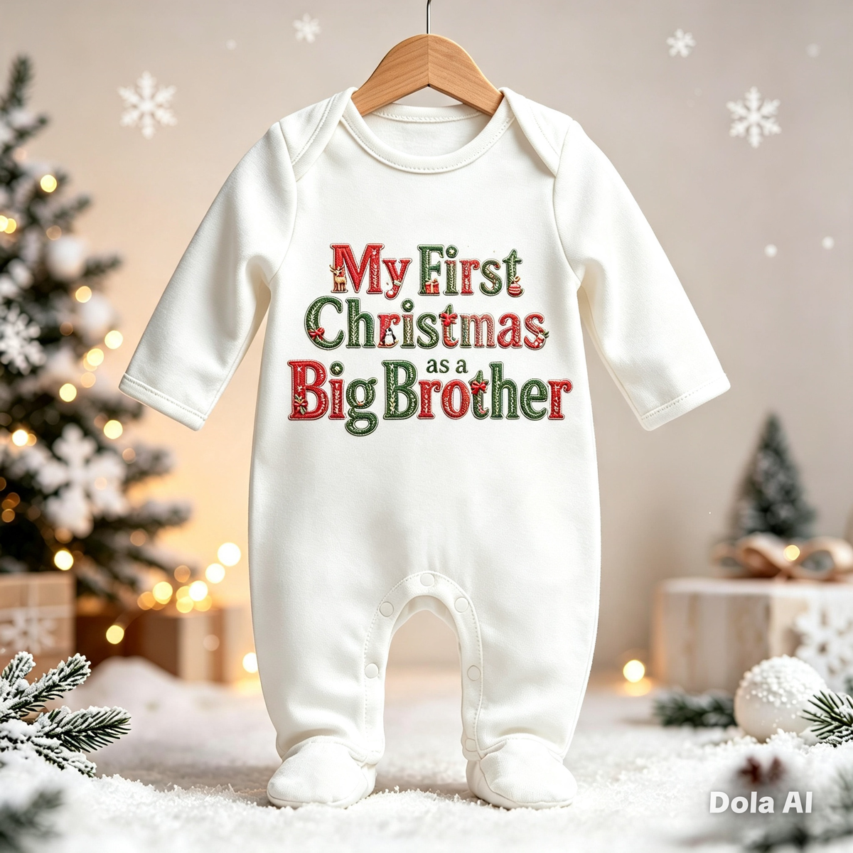 My First Christmas As A Big Brother