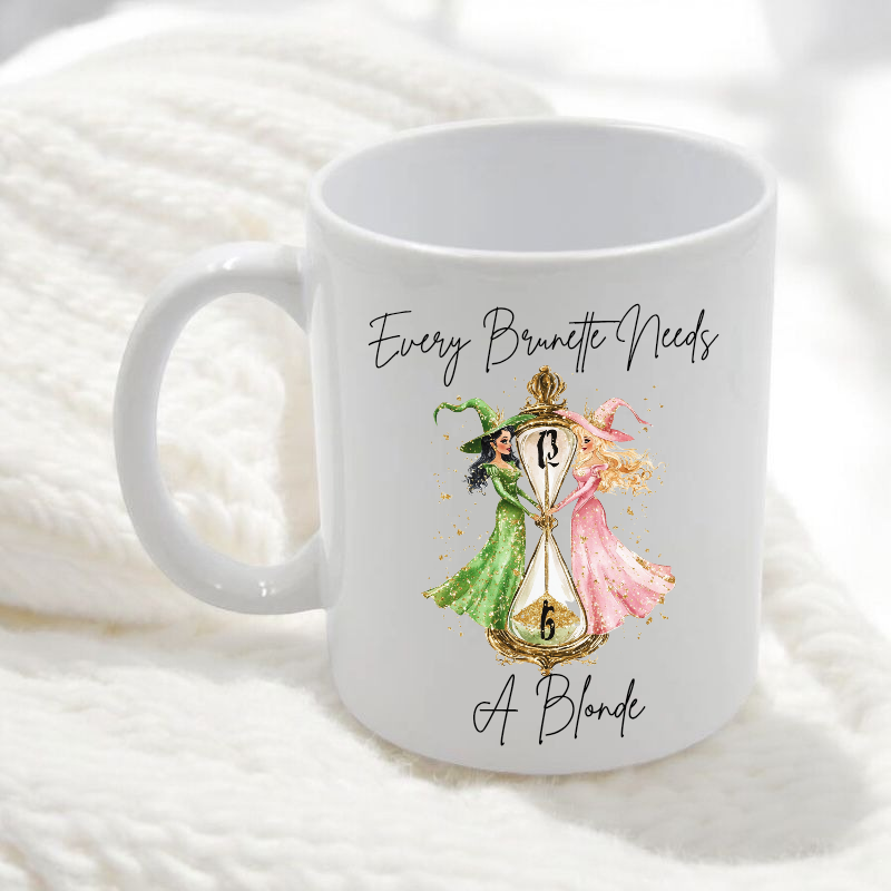 Every brunette needs a blonde mug