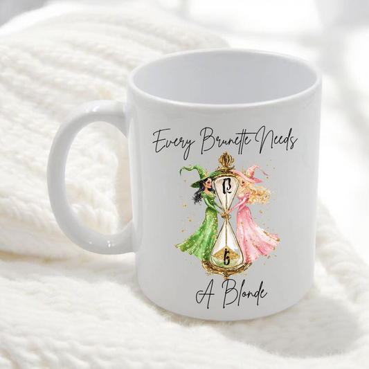 Every brunette needs a blonde mug