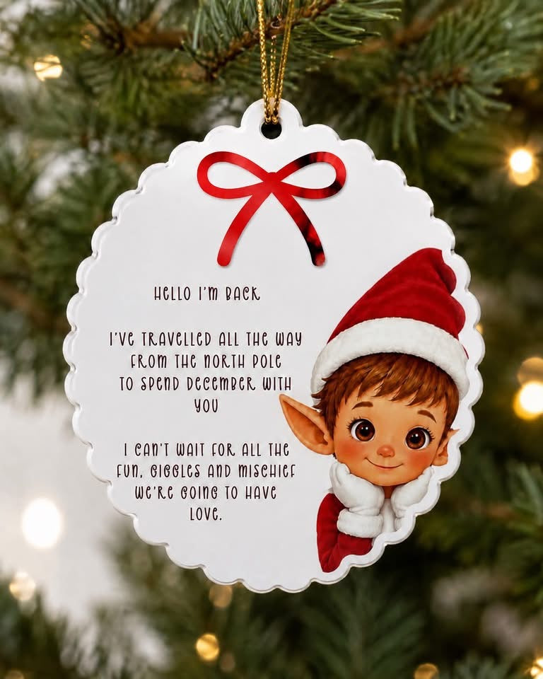 Elf Tree Decoration