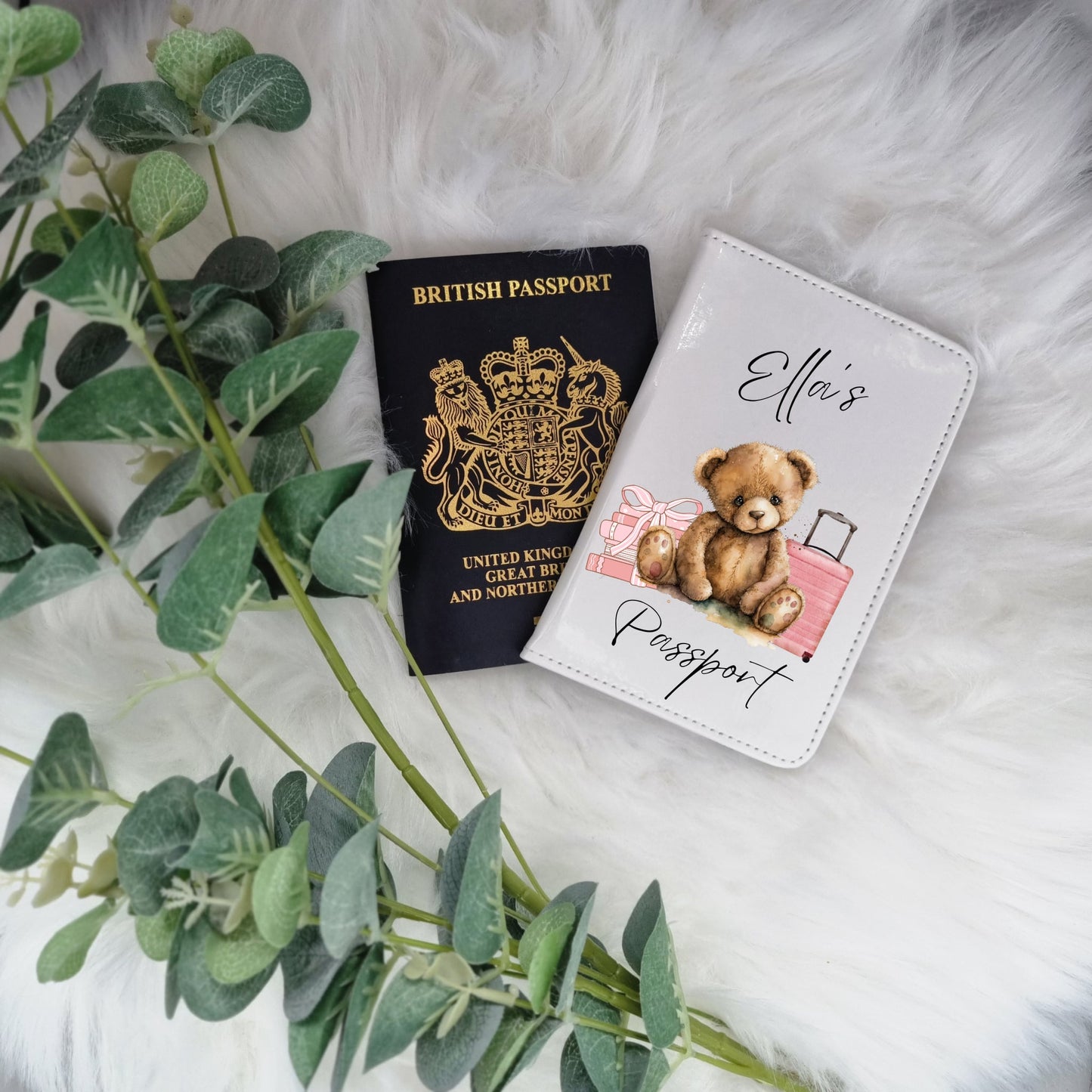 Personalised Passport Cover