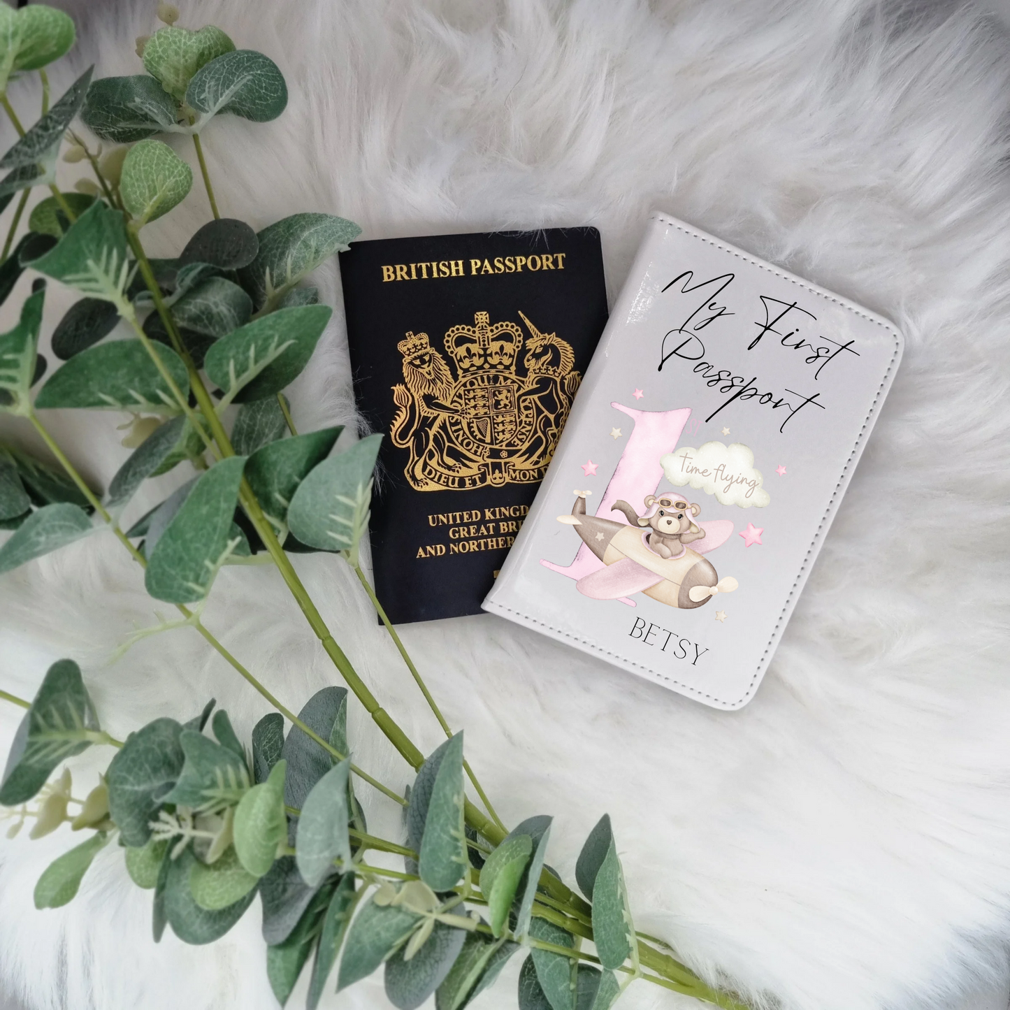 Personalised Passport Cover