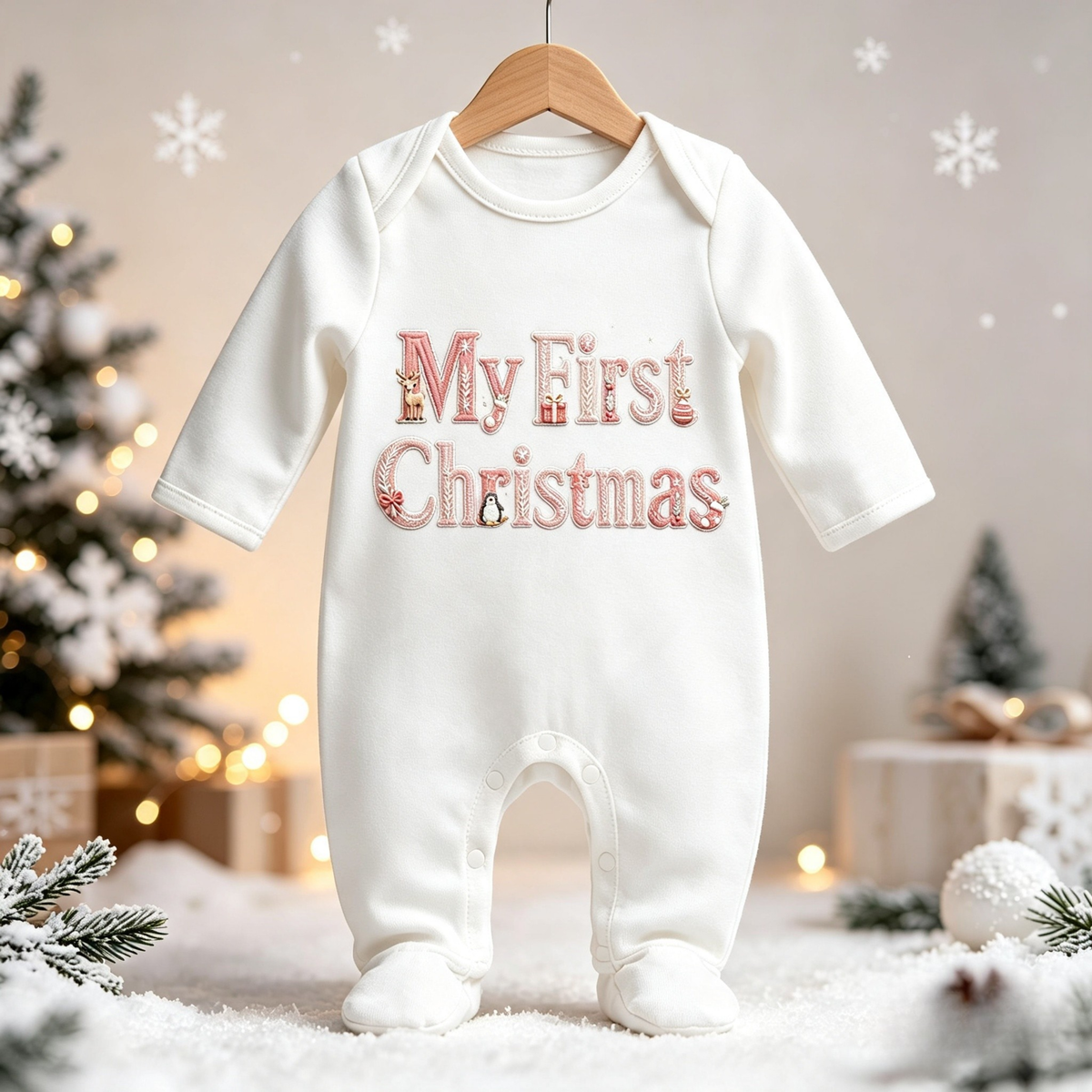 My First Christmas Babygrow
