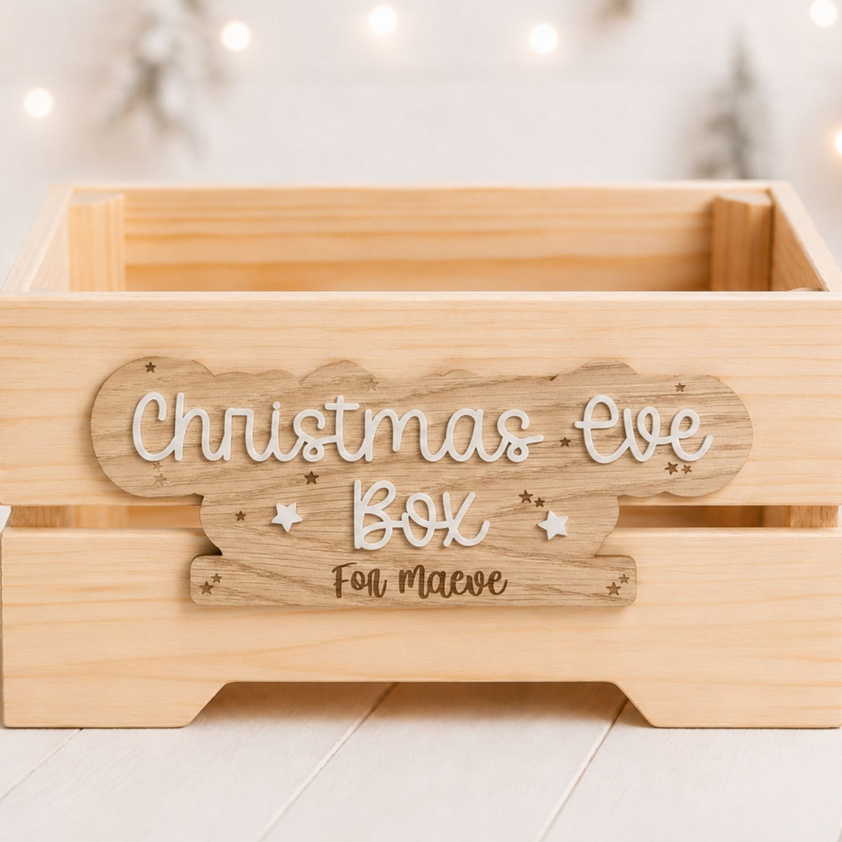 Personalised Christmas Eve Crate