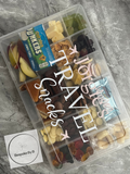 Travel snack trays